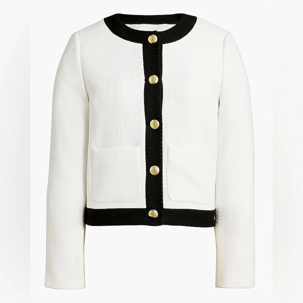 J Crew Tweed lady jacket BS934